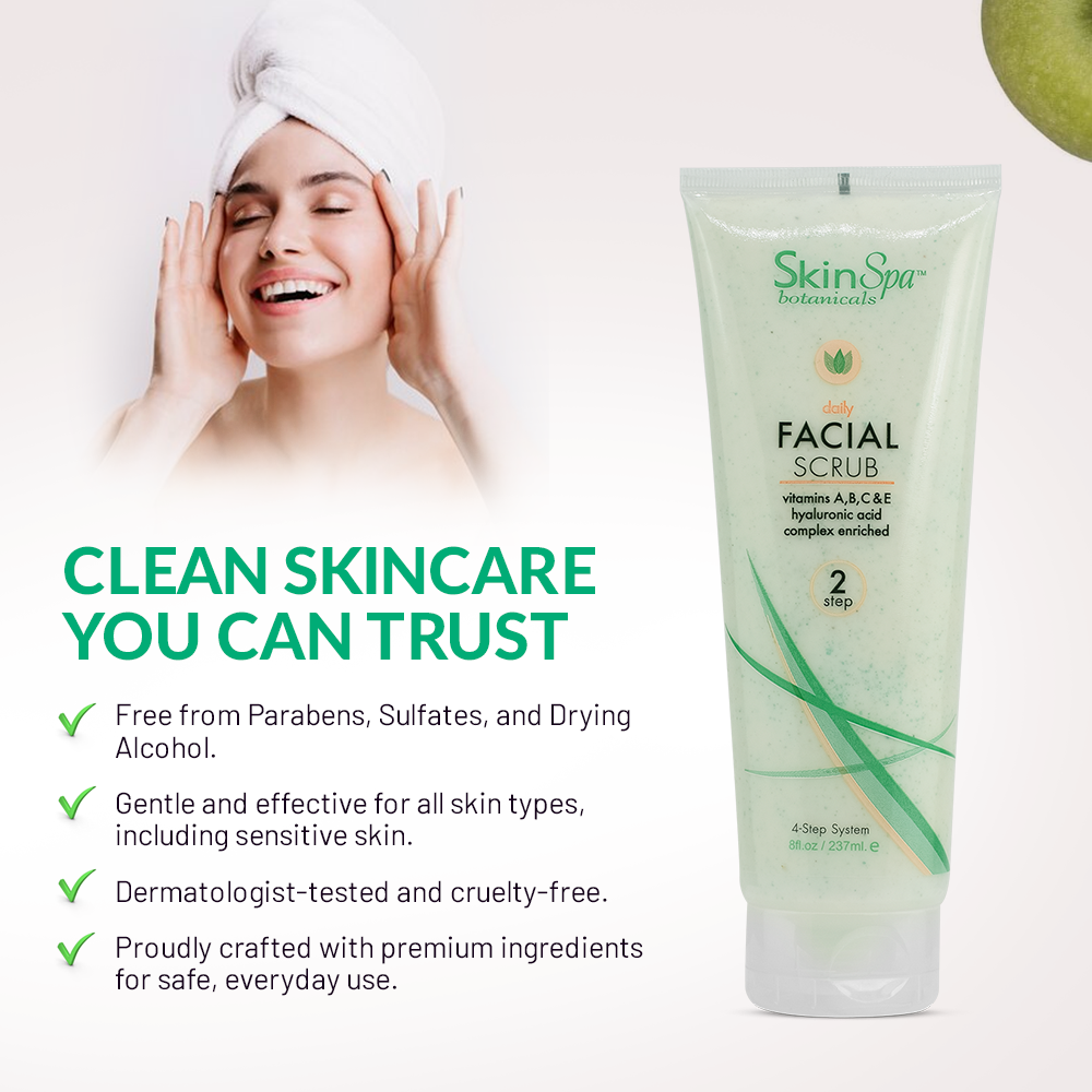 SKIN SPA Exfoliating Face Wash Scrub