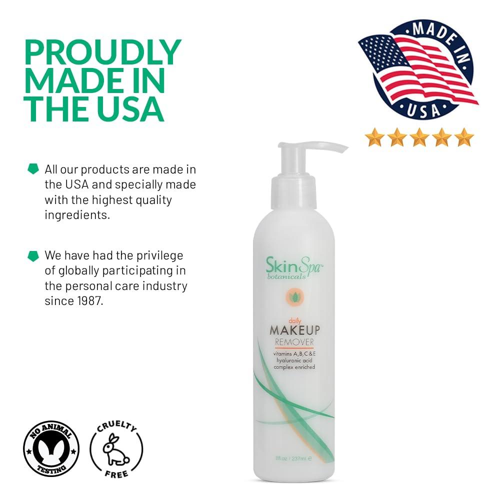 SKIN SPA Makeup Remover Lotion Cleanser 8 oz