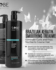 SOBE LUXE Brazilian Keratin Blowout 32 oz formaldehyde-free