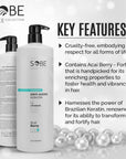 SOBE LUXE Brazilian Keratin Blowout System