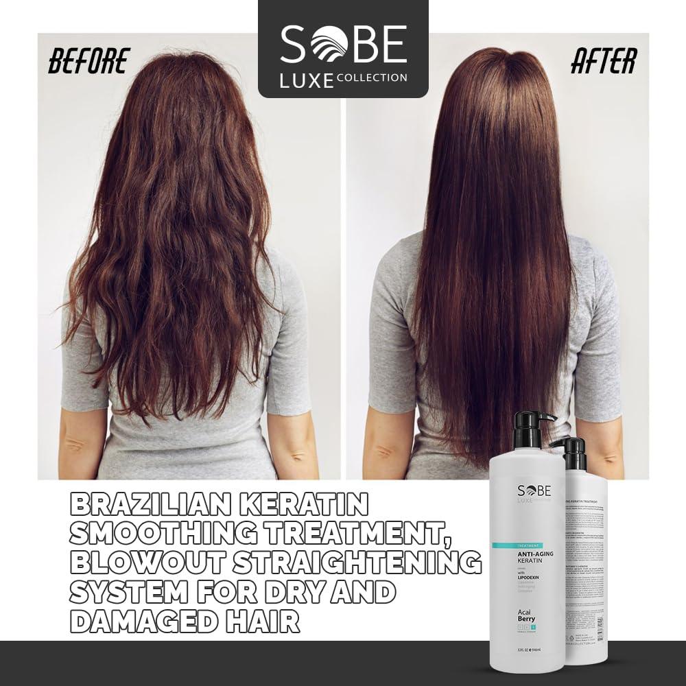 SOBE LUXE Brazilian Keratin Blowout System
