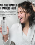 SOBE LUXE Clarifying Shampoo for damaged hair 32 oz