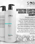 SOBE LUXE Clarifying Shampoo for damaged hair 32 oz