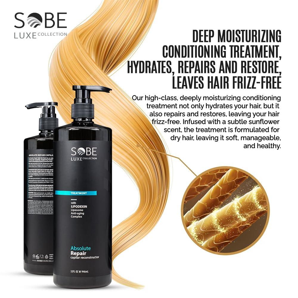 SOBE LUXE Deep Moisturizing Hair Mask - 32 Oz
