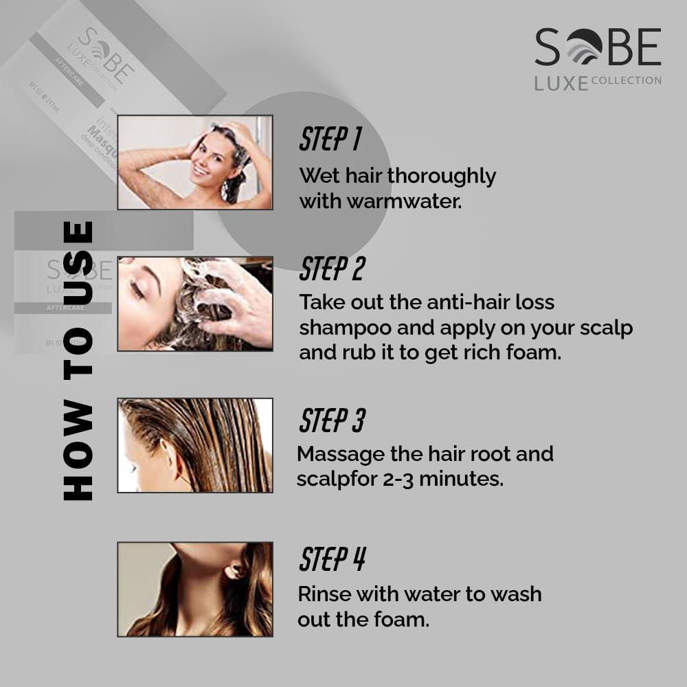 SOBE LUXE Deep Moisturizing Hair Mask - 8 Oz