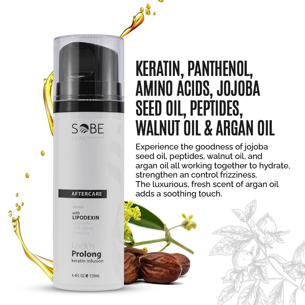 SOBE LUXE Lock'n Prolong Keratin Infusion treatment