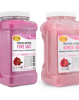 SPA REDI Rose Sensation Combo: Rose Scrub & Foot Soak - Beauty Market Online