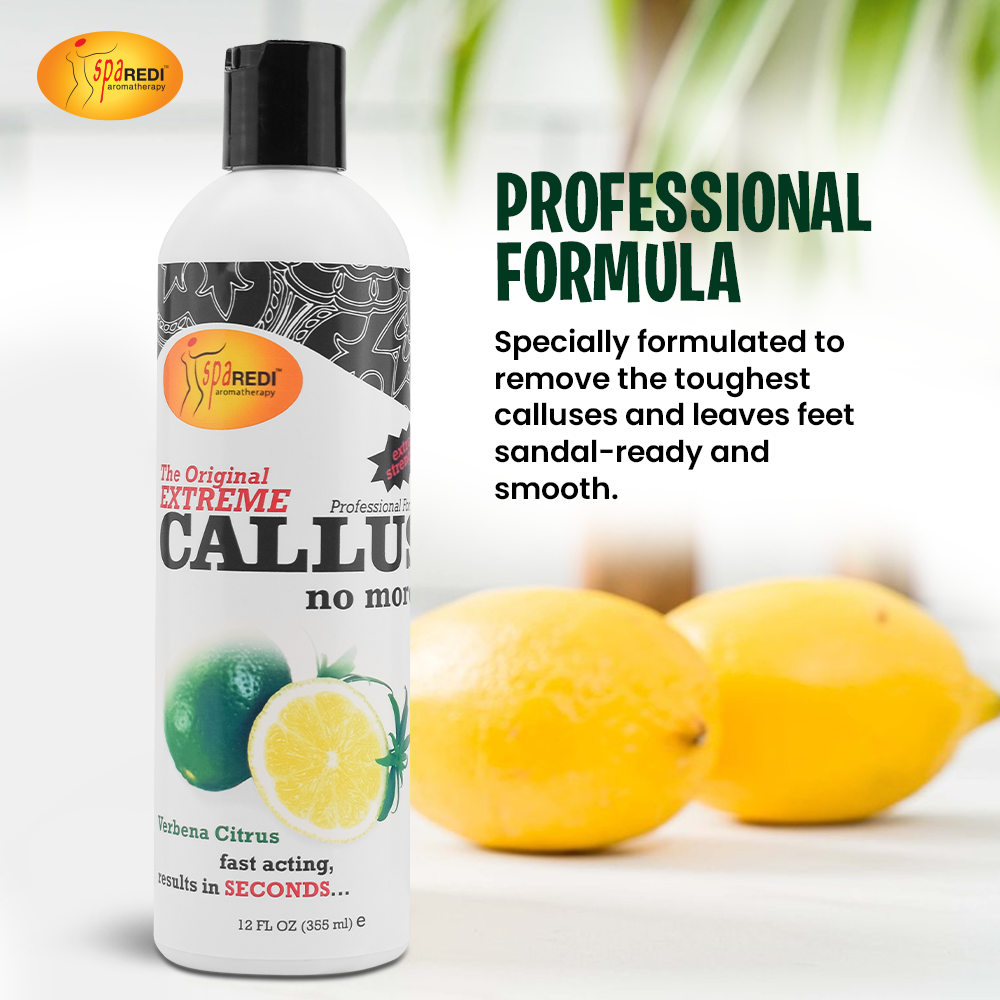 SPA REDI Callus Remover Gel - Quickly Removes Tough Calluses & Smooths Cracked Heels - Beauty Market Online