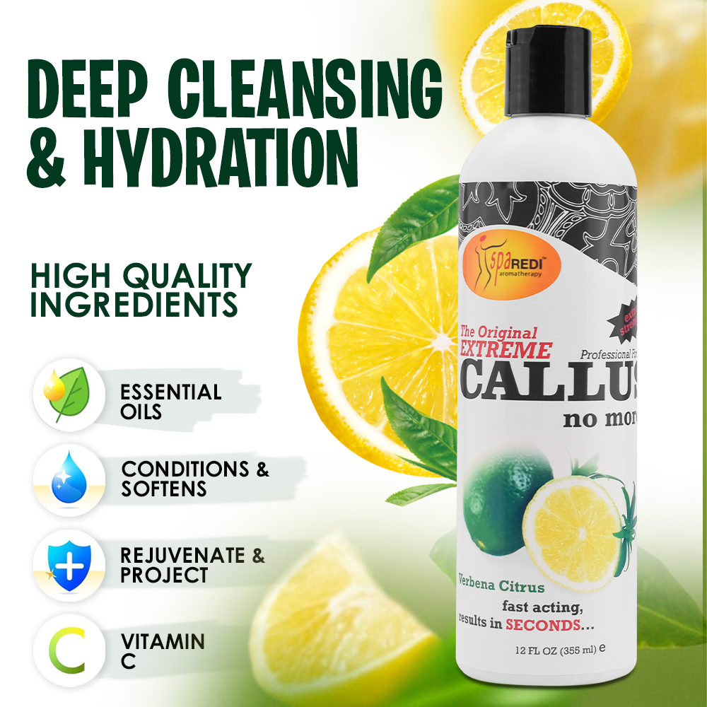 SPA REDI Callus Remover Gel - Quickly Removes Tough Calluses & Smooths Cracked Heels - Beauty Market Online