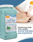SPA REDI Clay Mask - Detoxifying, Hydrating & Pore Purifying for Body and Pedicure - Beauty Market Online