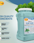 SPA REDI Clay Mask - Detoxifying, Hydrating & Pore Purifying for Body and Pedicure - Beauty Market Online