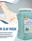 SPA REDI Clay Mask - Detoxifying, Hydrating & Pore Purifying for Body and Pedicure - Beauty Market Online