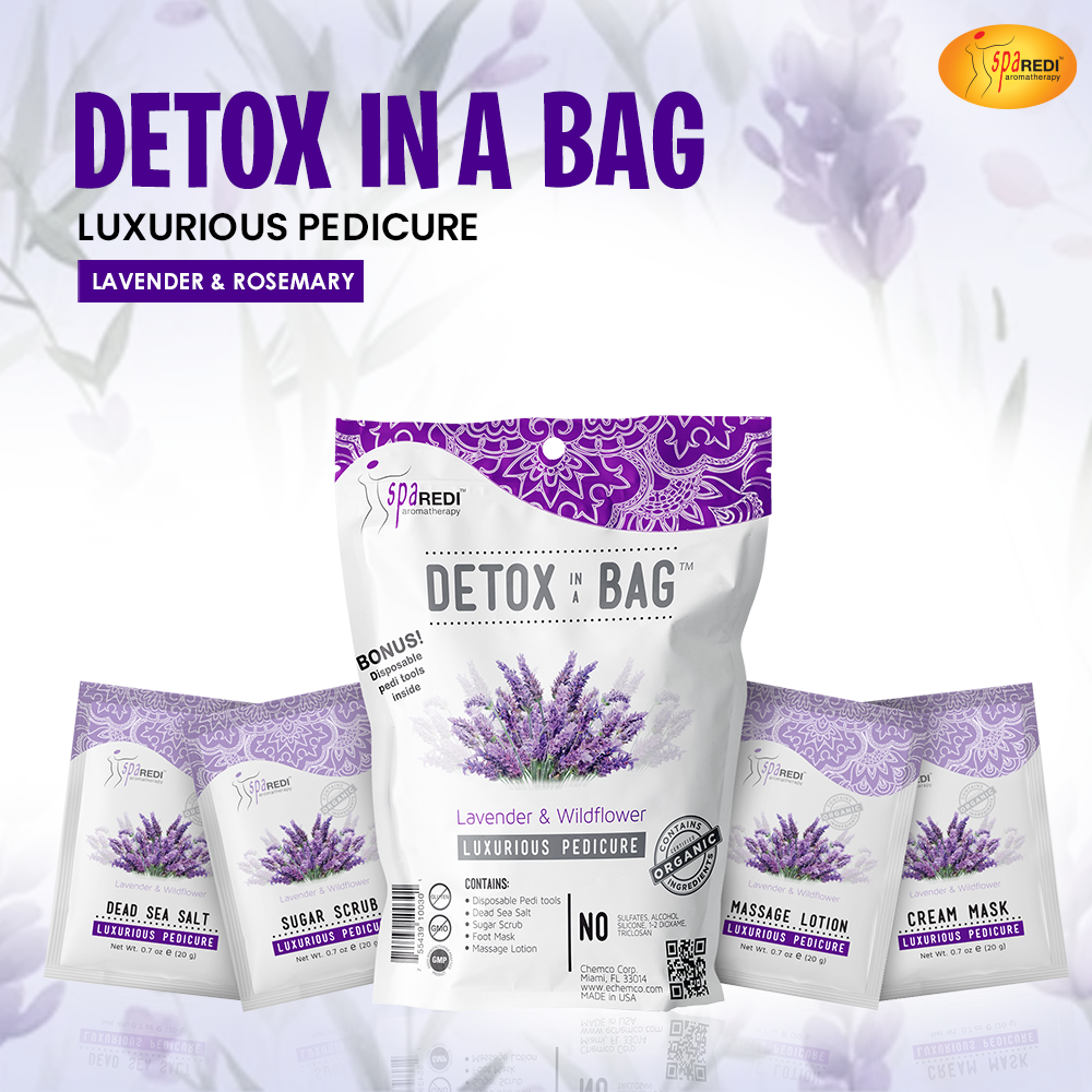 SPA REDI Luxurious Gel Pedicure Kit - Indulge in Spa Experience - Multiple Scents Available - Beauty Market Online