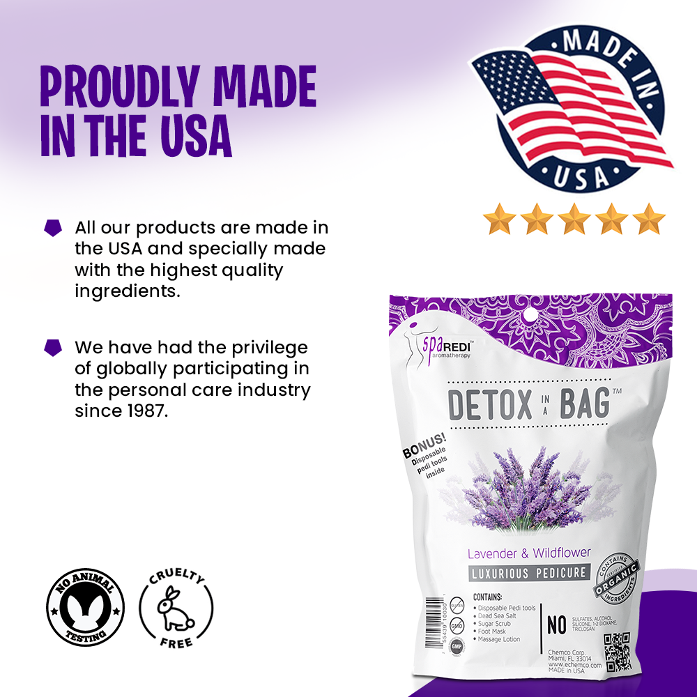 SPA REDI Luxurious Gel Pedicure Kit - Indulge in Spa Experience - Multiple Scents Available - Beauty Market Online