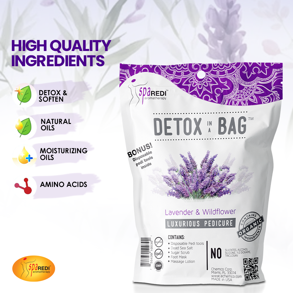 SPA REDI Luxurious Gel Pedicure Kit - Indulge in Spa Experience - Multiple Scents Available - Beauty Market Online