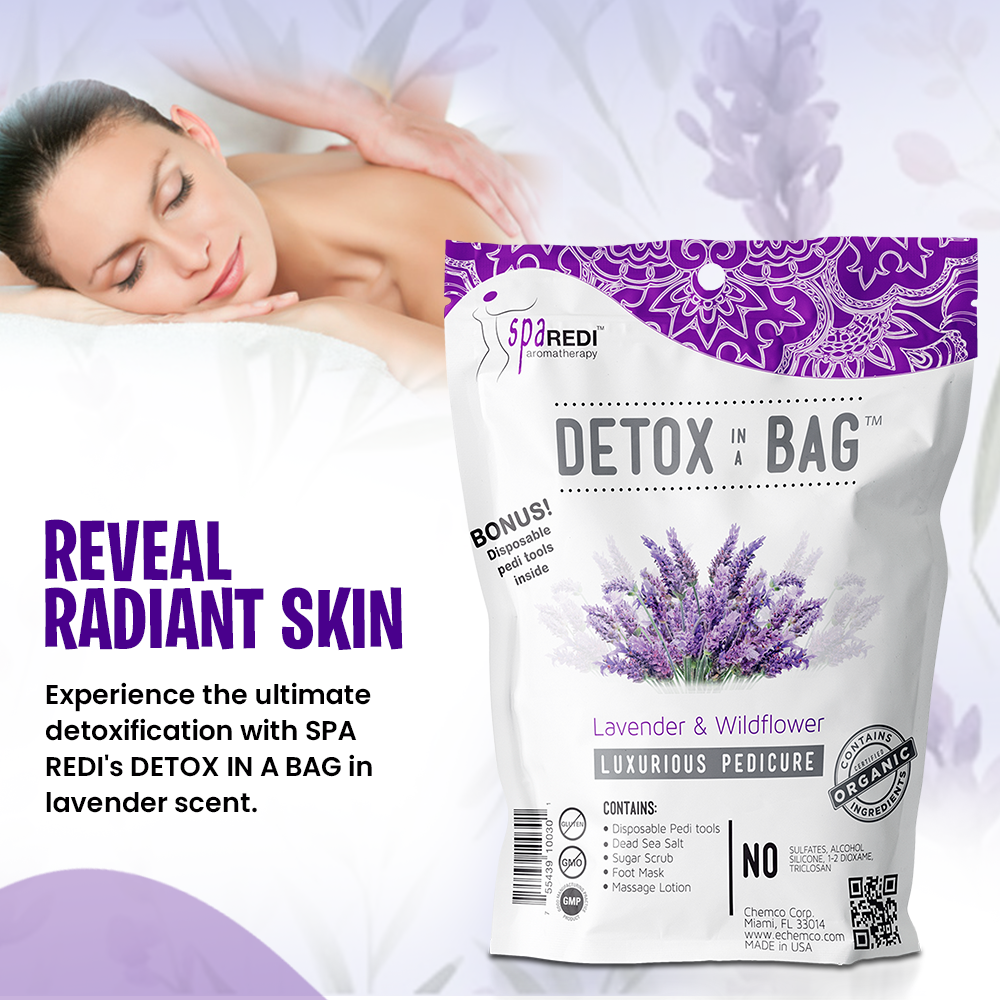 SPA REDI Luxurious Gel Pedicure Kit - Indulge in Spa Experience - Multiple Scents Available - Beauty Market Online