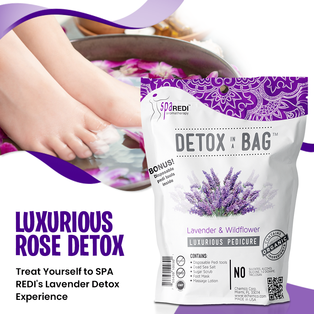 SPA REDI Luxurious Gel Pedicure Kit - Indulge in Spa Experience - Multiple Scents Available - Beauty Market Online