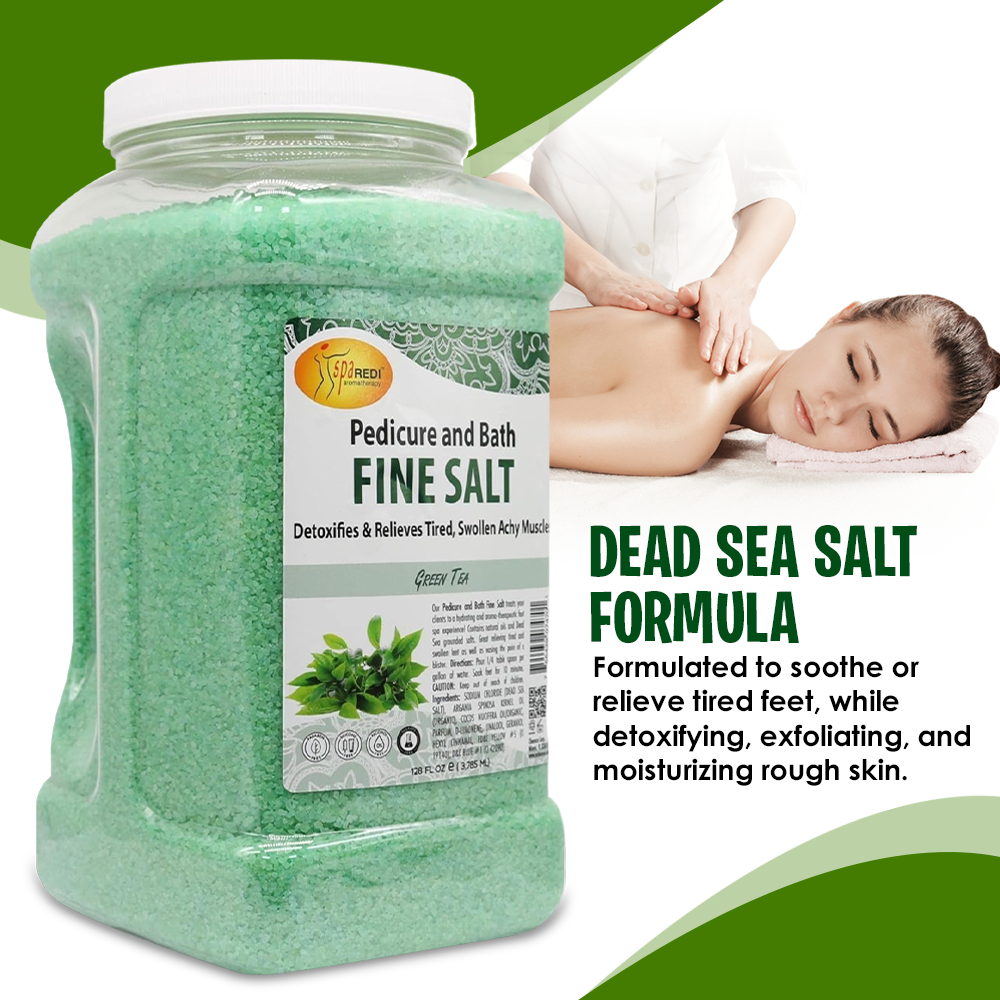 SPA REDI Detox Foot Soak - Hydrates & Softens Feet with Dead Sea Salts - Beauty Market Online