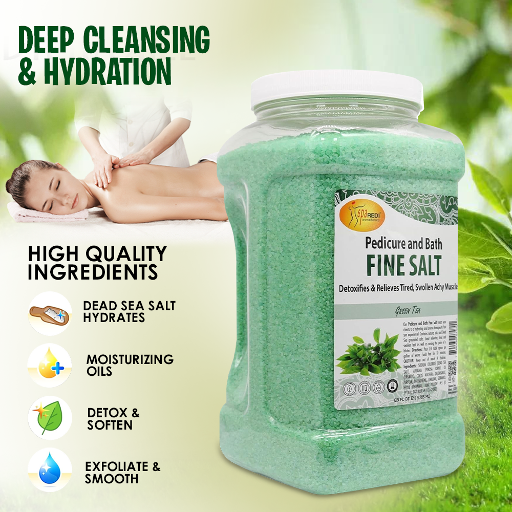 SPA REDI Detox Foot Soak - Hydrates & Softens Feet with Dead Sea Salts - Beauty Market Online
