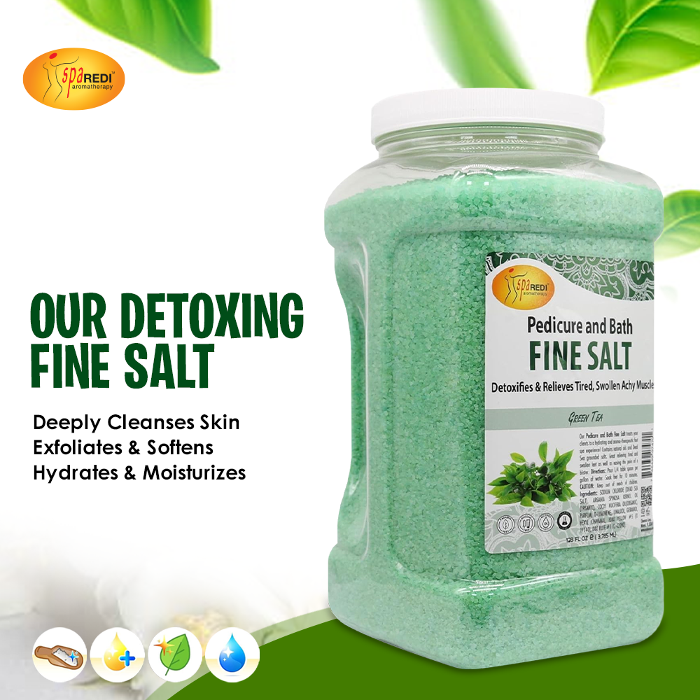 SPA REDI Detox Foot Soak - Hydrates & Softens Feet with Dead Sea Salts - Beauty Market Online