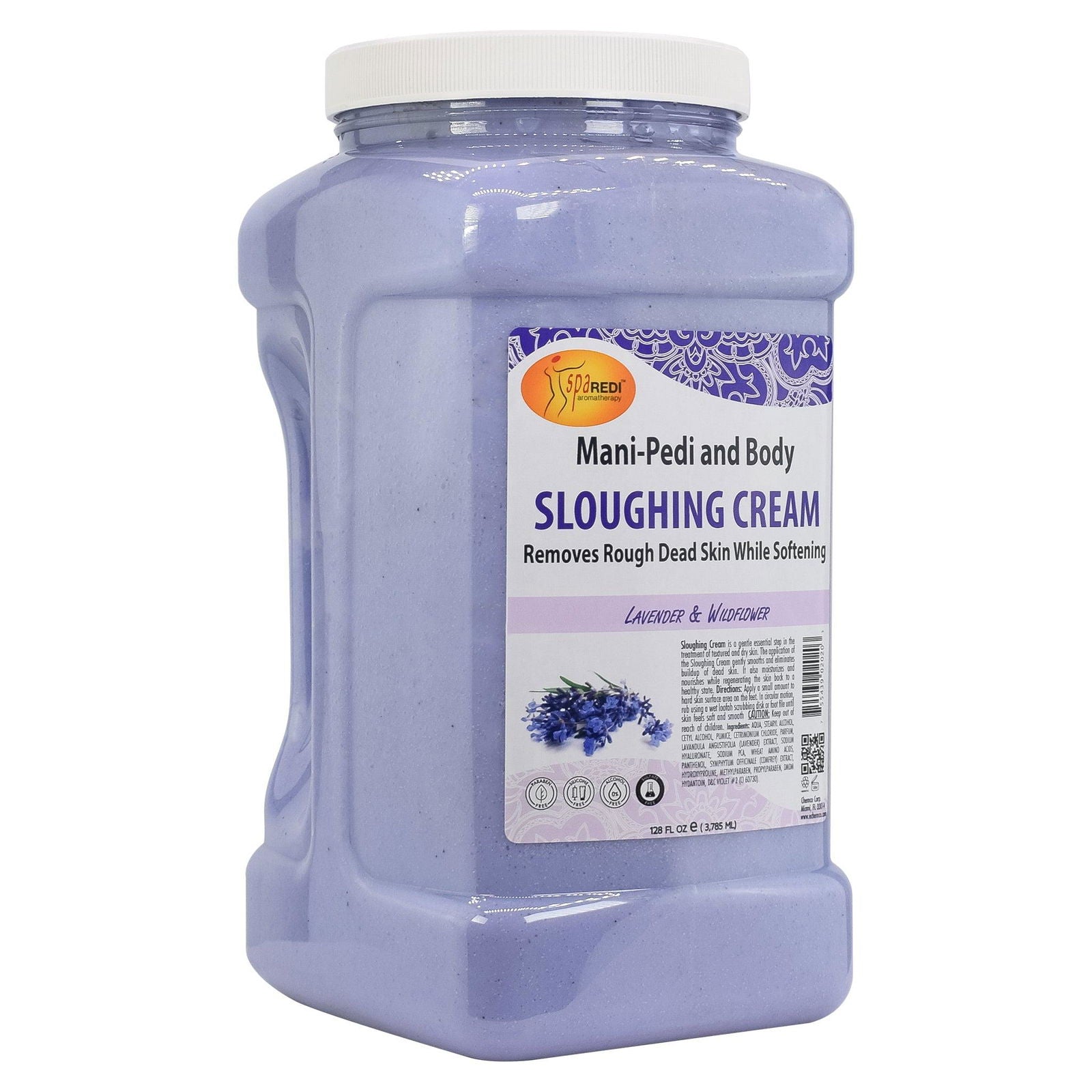 SPA REDI - Foot Cream, Sloughing Lotion - Exfoliating Pedicure Foot Care for Dry Cracked Feet - Beauty Market Online