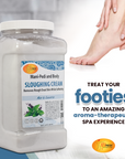 SPA REDI - Foot Cream, Sloughing Lotion - Exfoliating Pedicure Foot Care for Dry Cracked Feet - Beauty Market Online