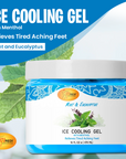 SPA REDI Massage Cooling Gel for Pedicure - Professional Strength Ice Cooling Gel - Refresh & Soothe - Beauty Market Online