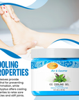 SPA REDI Massage Cooling Gel for Pedicure - Professional Strength Ice Cooling Gel - Refresh & Soothe - Beauty Market Online