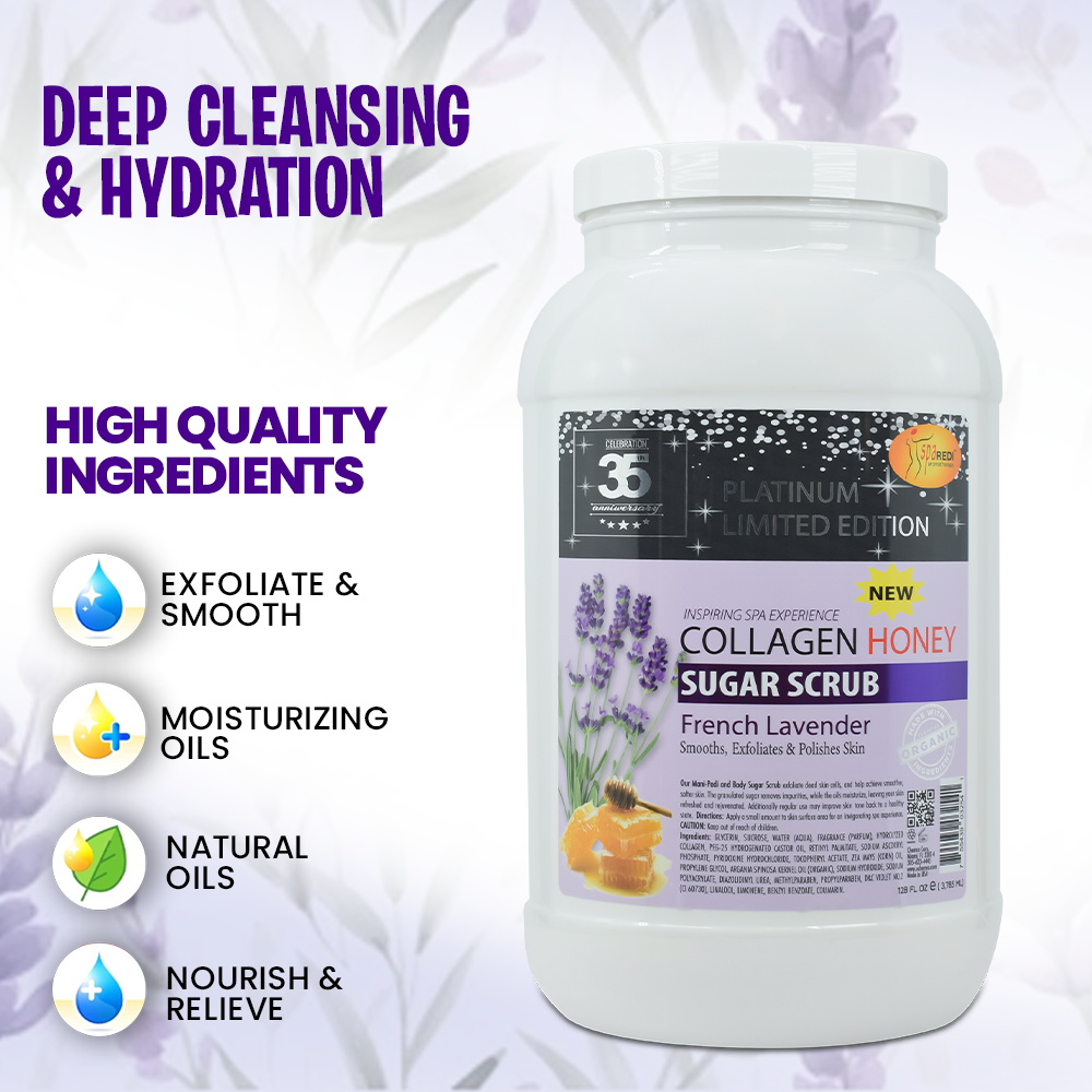 SPA REDI Sugar Scrub - Exfoliating & Moisturizing for Glowing, Smooth Skin - Beauty Market Online