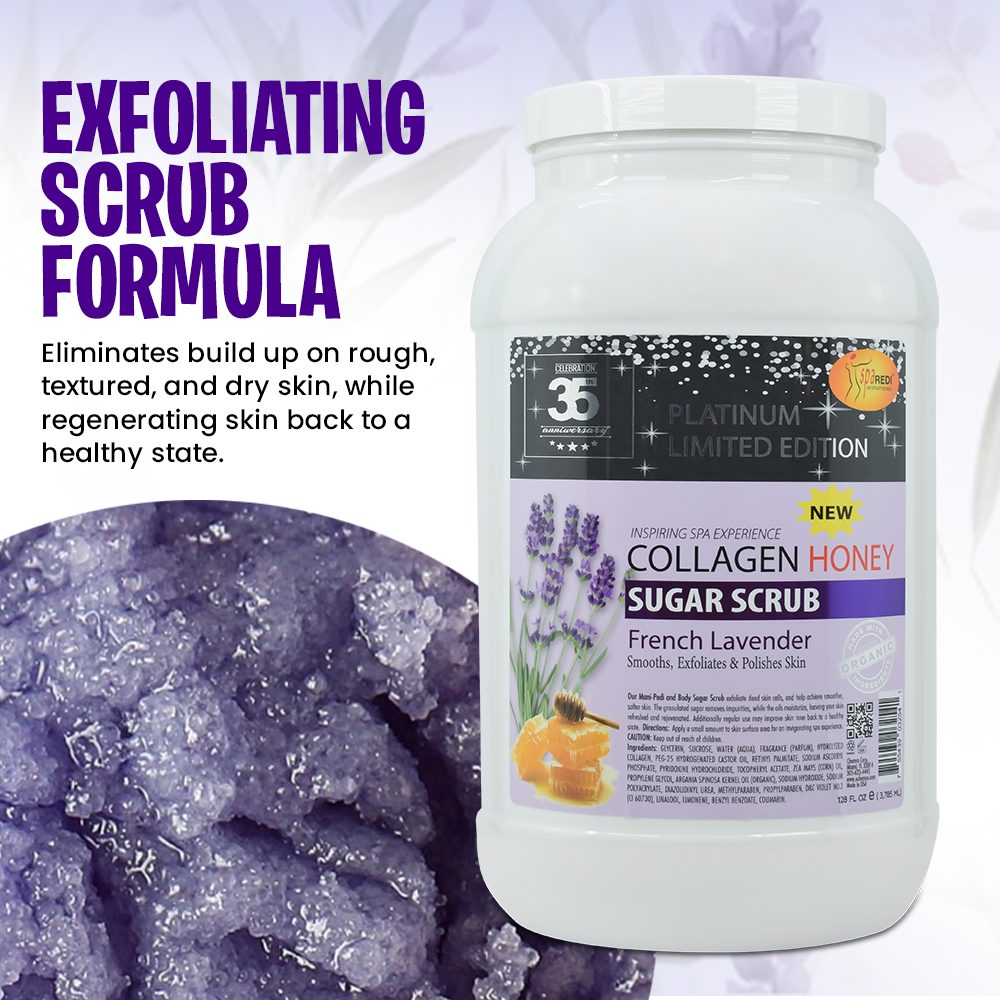 SPA REDI Sugar Scrub - Exfoliating & Moisturizing for Glowing, Smooth Skin - Beauty Market Online