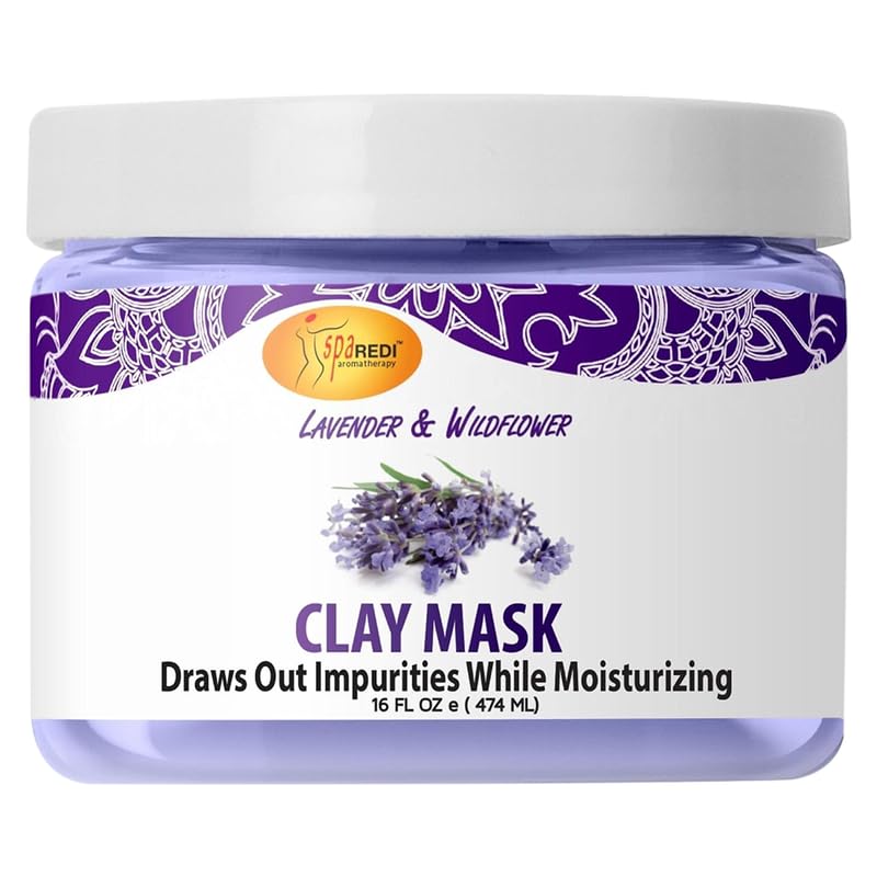 SPA REDI Clay Mask - Detoxifying, Hydrating & Pore Purifying for Body and Pedicure - Beauty Market Online