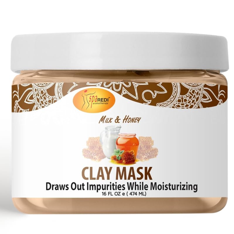 SPA REDI Clay Mask - Detoxifying, Hydrating & Pore Purifying for Body and Pedicure - Beauty Market Online