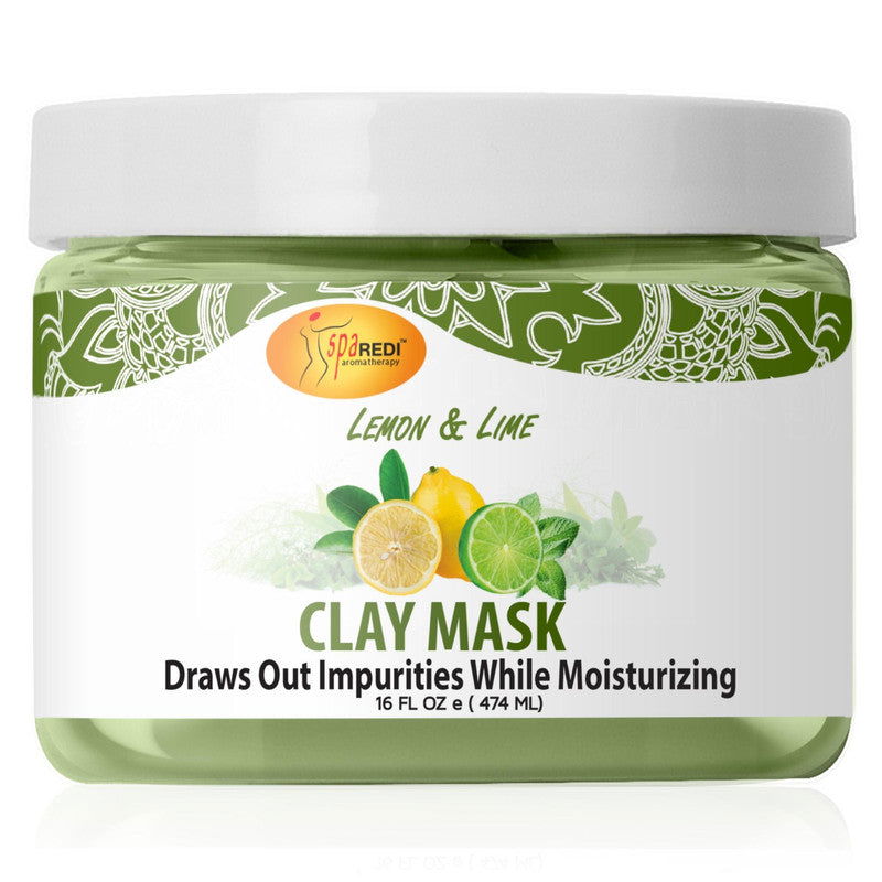 SPA REDI Clay Mask - Detoxifying, Hydrating & Pore Purifying for Body and Pedicure - Beauty Market Online