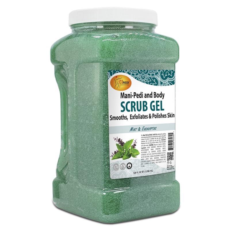 SPA REDI Exfoliating Scrub Pumice Gel - Hydrating Body Exfoliator with Hyaluronic Acid - Refresh & Revitalize - Beauty Market Online