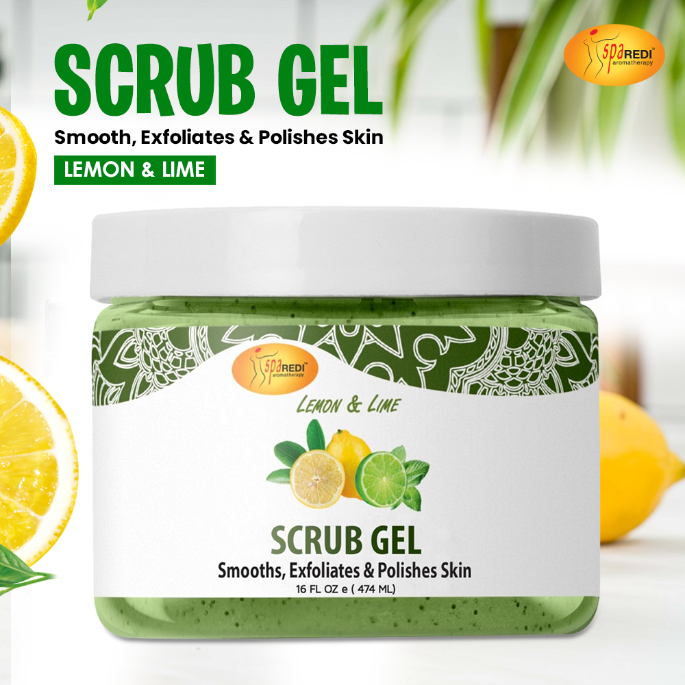 SPA REDI Exfoliating Scrub Pumice Gel - Hydrating Body Exfoliator with Hyaluronic Acid - Refresh & Revitalize - Beauty Market Online