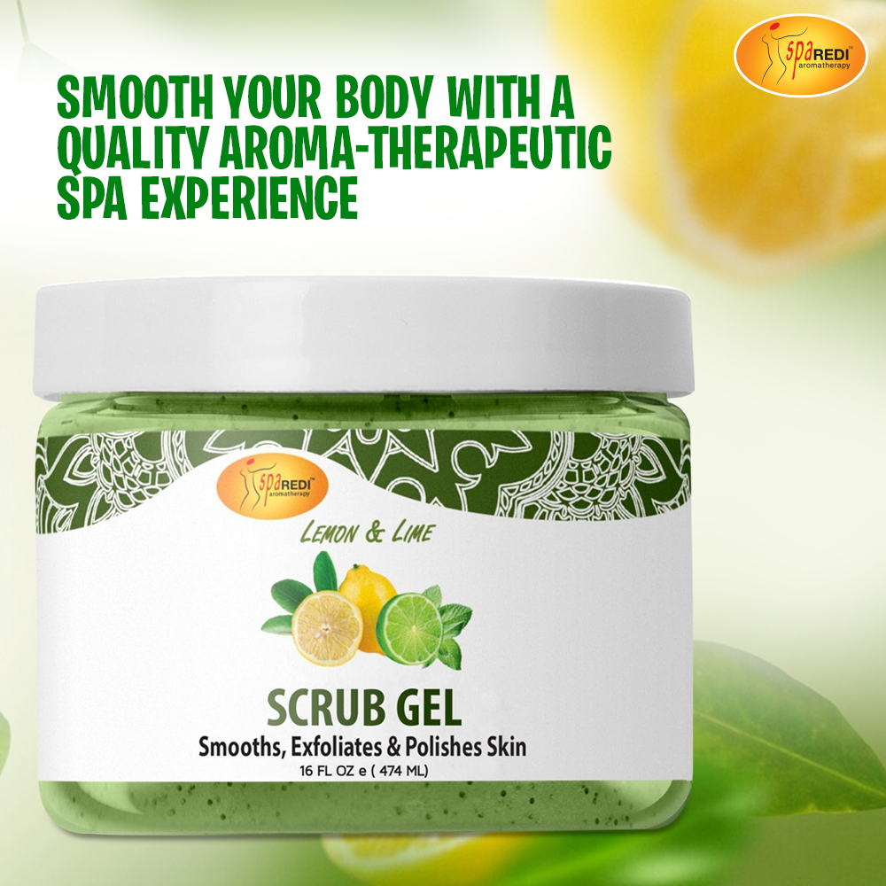 SPA REDI Exfoliating Scrub Pumice Gel - Hydrating Body Exfoliator with Hyaluronic Acid - Refresh & Revitalize - Beauty Market Online