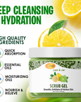 SPA REDI Exfoliating Scrub Pumice Gel - Hydrating Body Exfoliator with Hyaluronic Acid - Refresh & Revitalize - Beauty Market Online