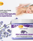 SPA REDI Foot Cream - Lavender & Wildflower - Exfoliate & Soothe - 16 oz