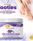 SPA REDI Foot Cream - Lavender & Wildflower - Exfoliate & Soothe - 16 oz