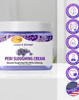 SPA REDI Foot Cream - Lavender & Wildflower - Exfoliate & Soothe - 16 oz