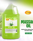 SPA REDI Aloe Vera Massage Oil 128 oz
