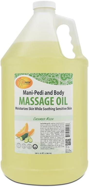 SPA REDI Massage Oil - Soothing Relief for Sore Muscles & Hydrated Skin - Beauty Market Online