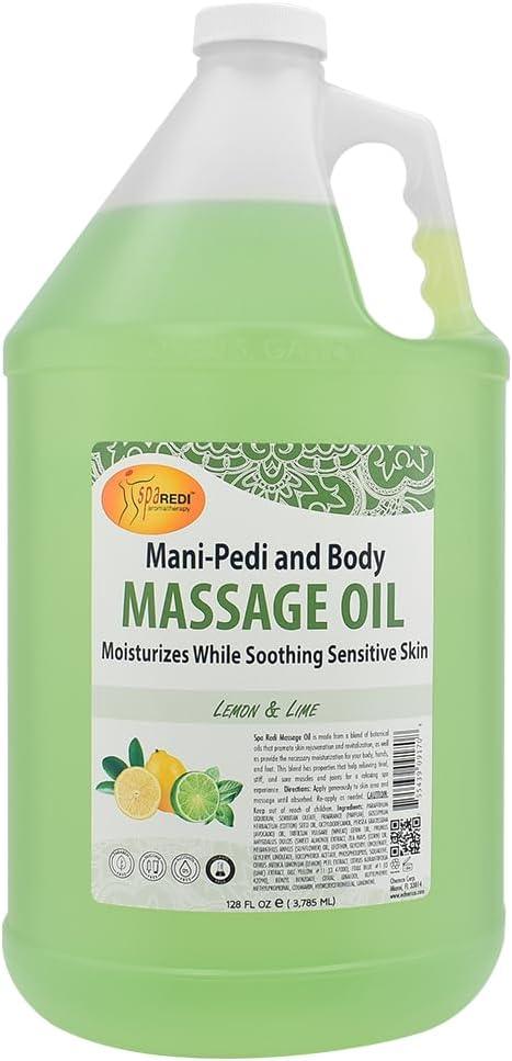 SPA REDI Massage Oil - Soothing Relief for Sore Muscles & Hydrated Skin - Beauty Market Online
