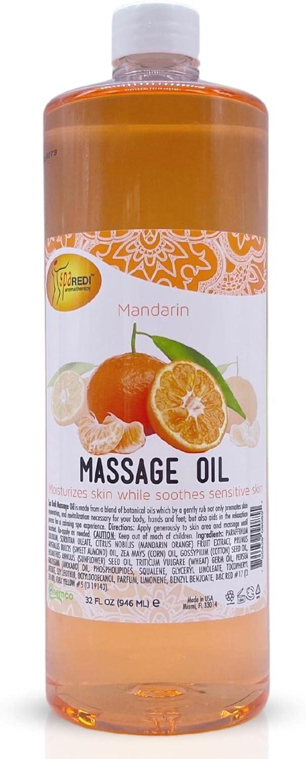 SPA REDI Massage Oil - Soothing Relief for Sore Muscles & Hydrated Skin - Beauty Market Online
