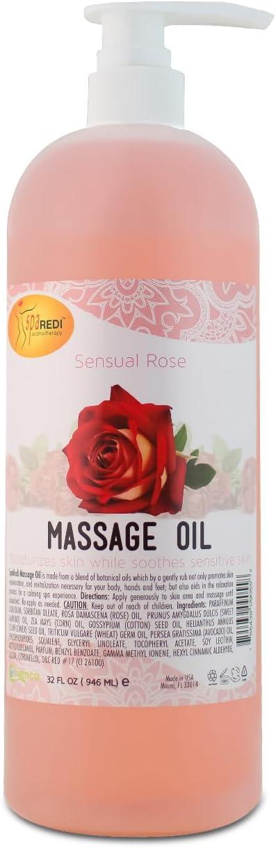 SPA REDI Massage Oil - Soothing Relief for Sore Muscles & Hydrated Skin - Beauty Market Online