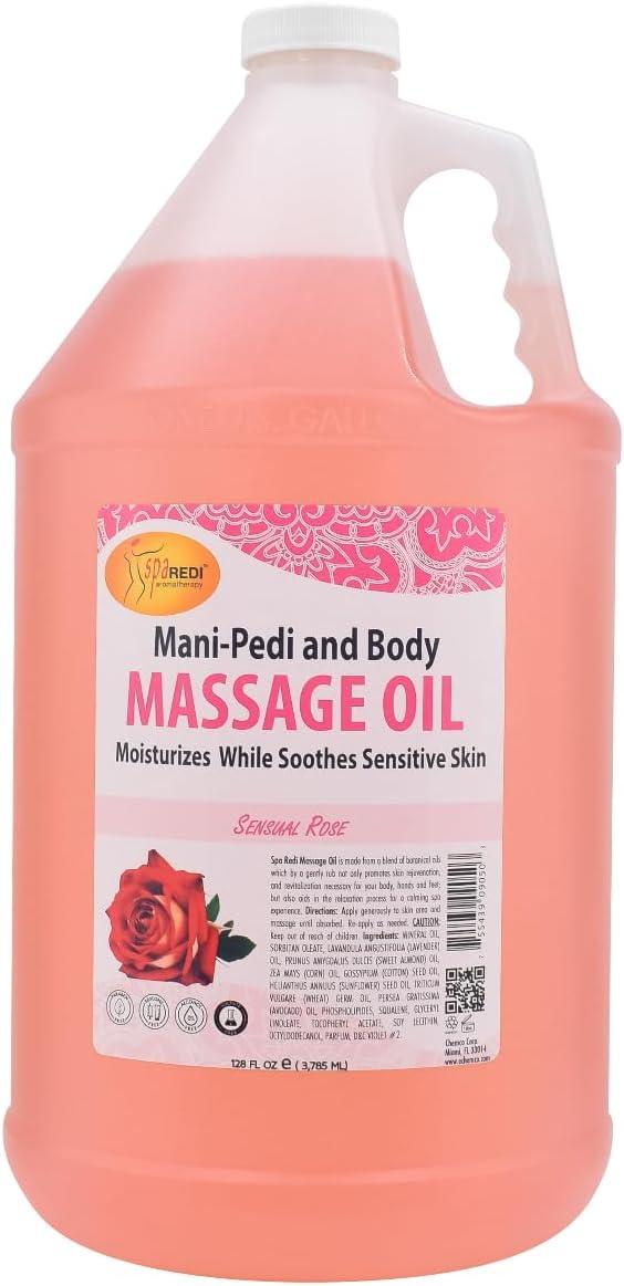 SPA REDI Massage Oil - Soothing Relief for Sore Muscles & Hydrated Skin - Beauty Market Online