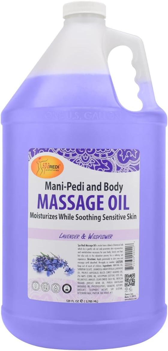 SPA REDI Massage Oil - Soothing Relief for Sore Muscles & Hydrated Skin - Beauty Market Online