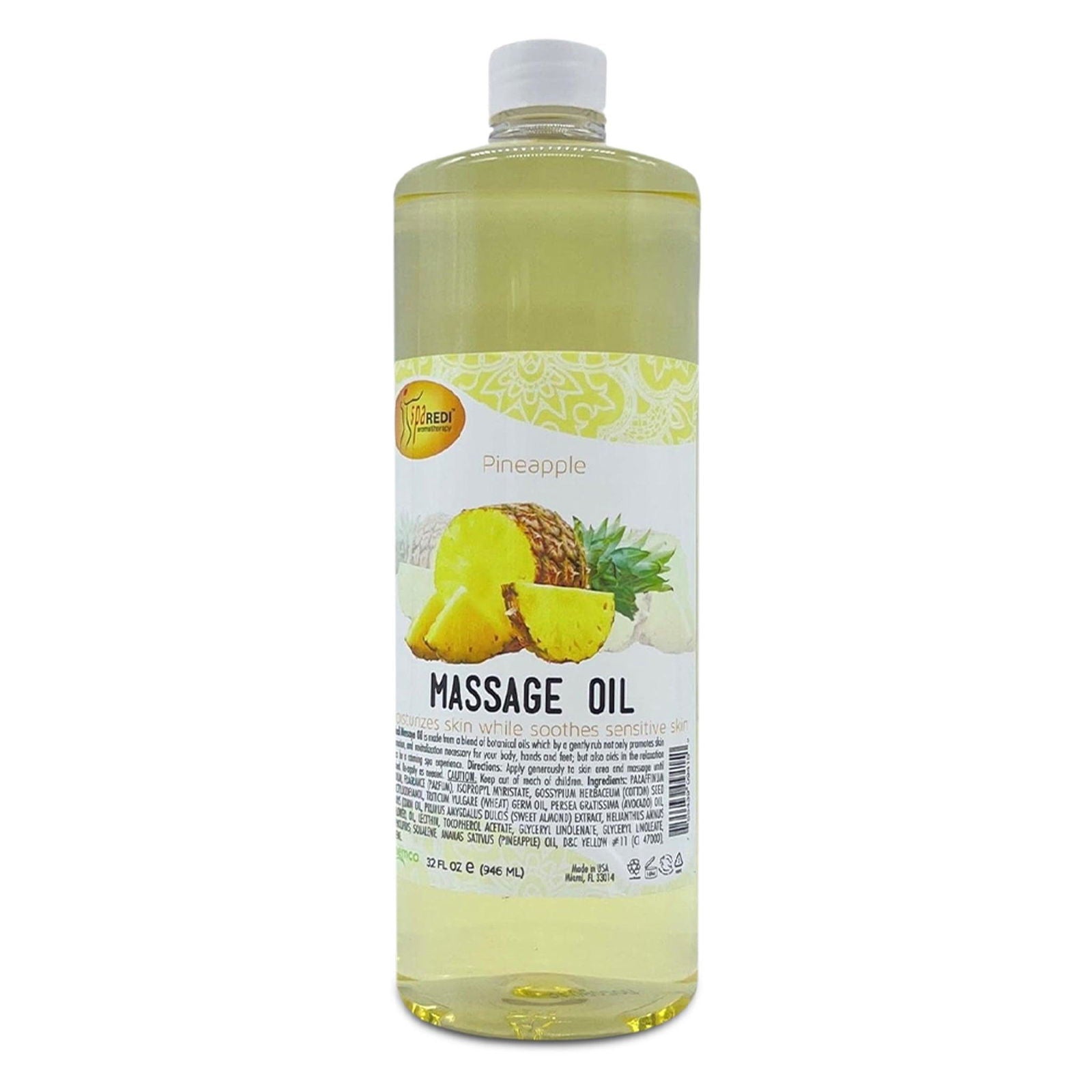 SPA REDI Massage Oil - Soothing Relief for Sore Muscles & Hydrated Skin - Beauty Market Online