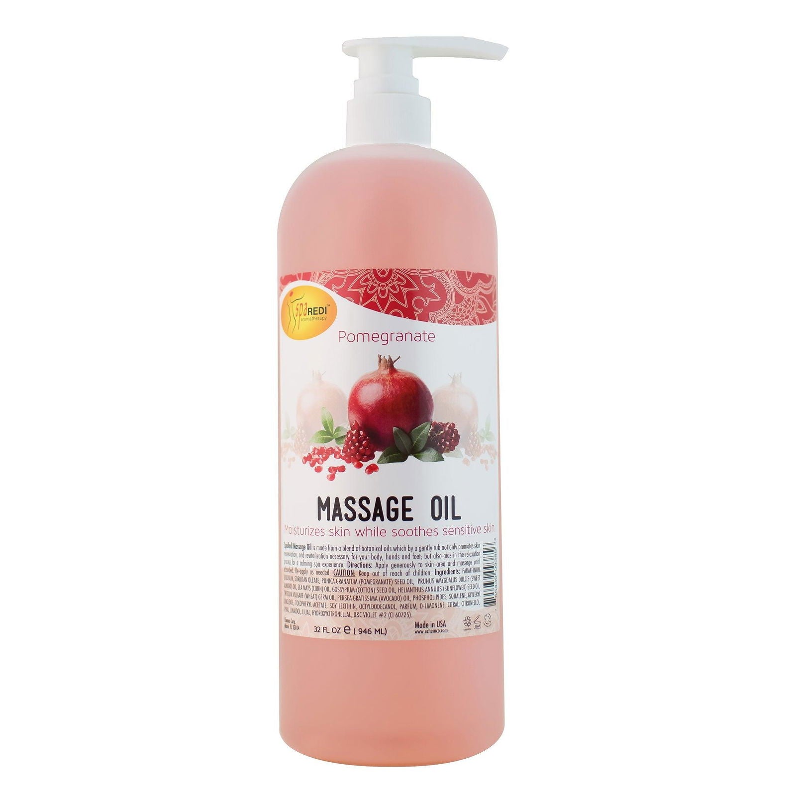 SPA REDI Massage Oil - Soothing Relief for Sore Muscles & Hydrated Skin - Beauty Market Online