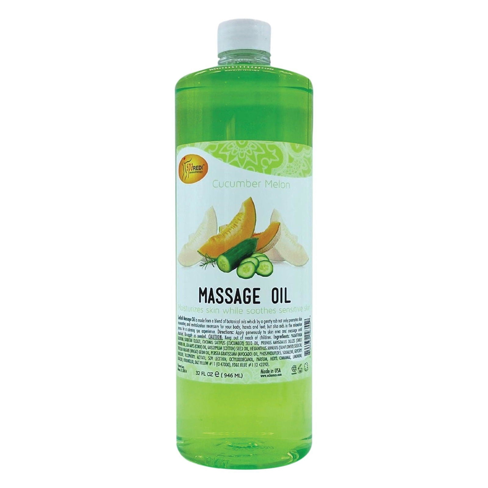 SPA REDI Massage Oil - Soothing Relief for Sore Muscles & Hydrated Skin - Beauty Market Online